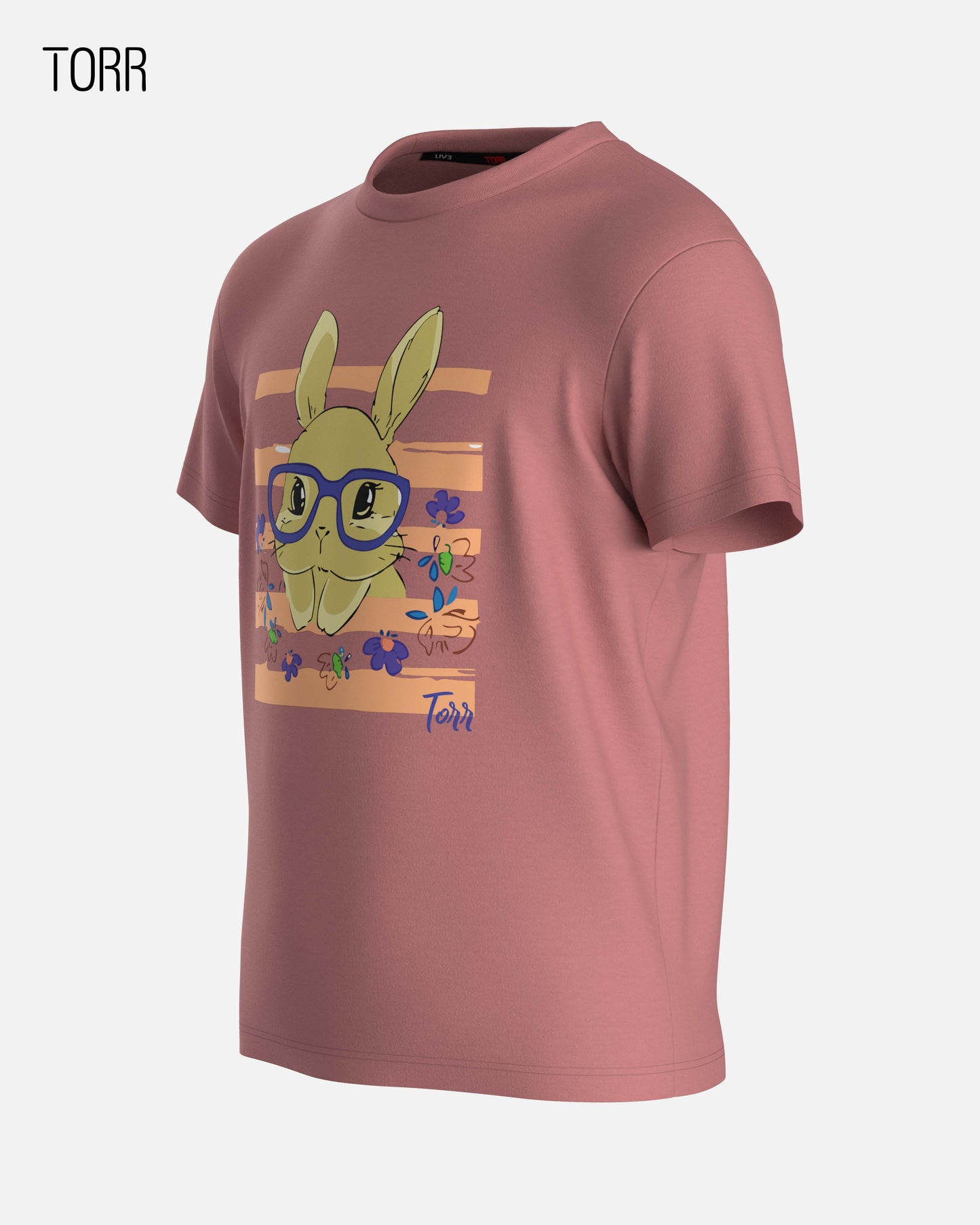 Girl's T-shirt  | Pink Solid