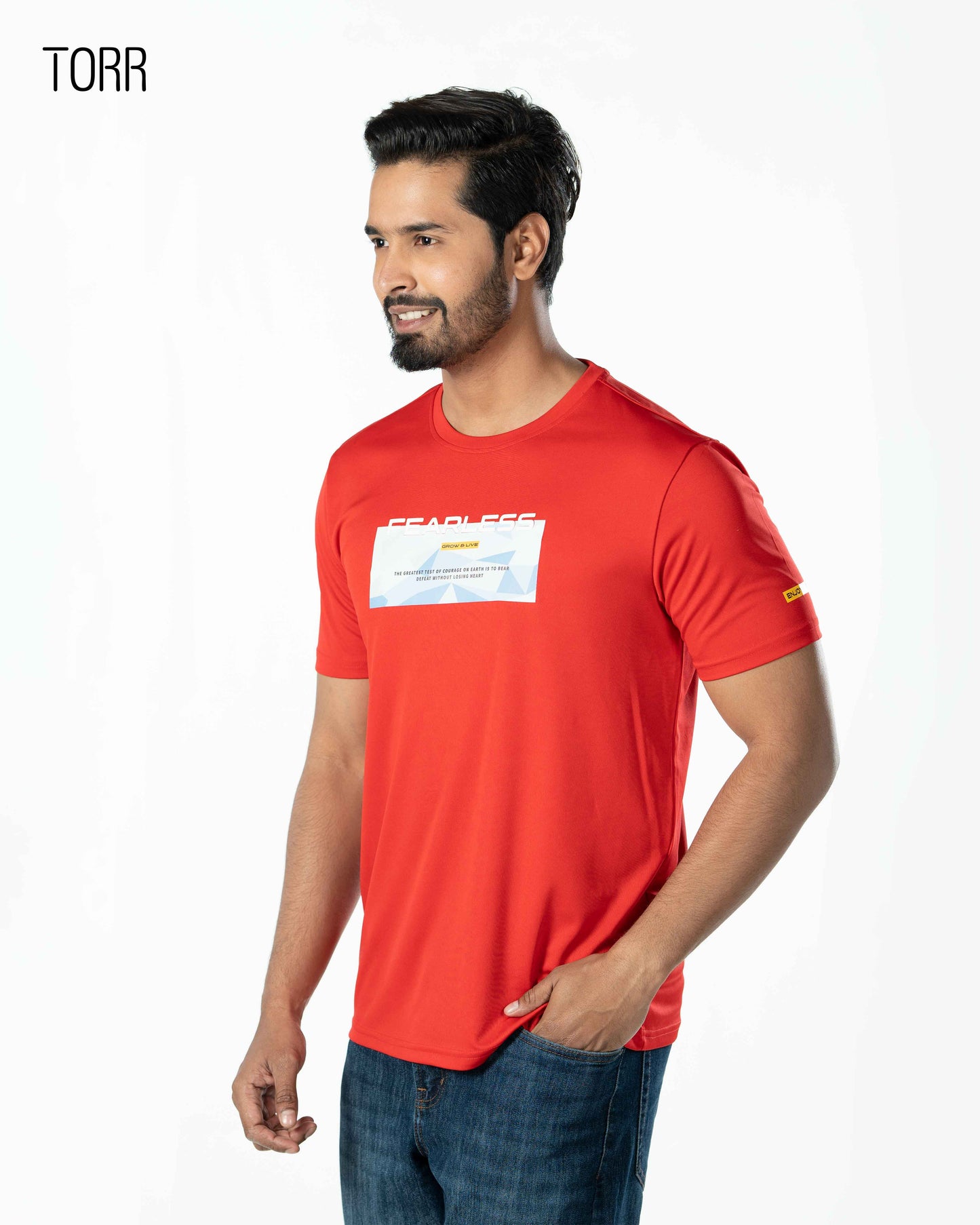Men's Activewear T-shirt | Red