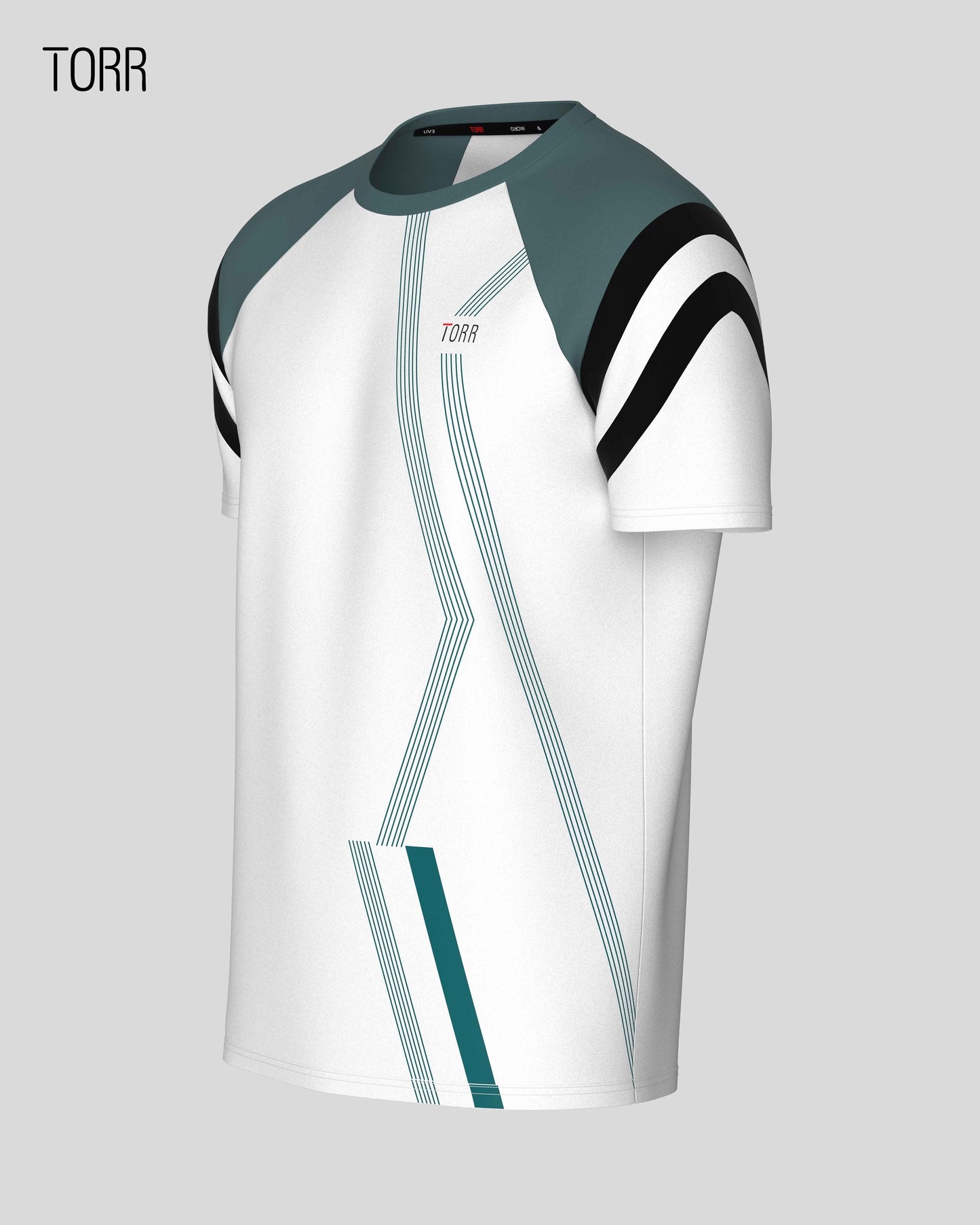 Men's T-shirt | White pacific black