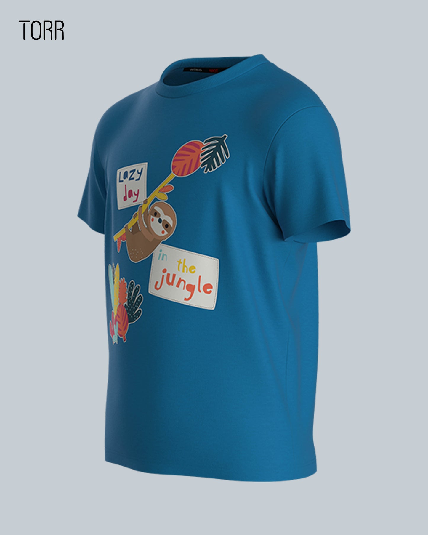 Boys T-shirt | AZURE BLUE