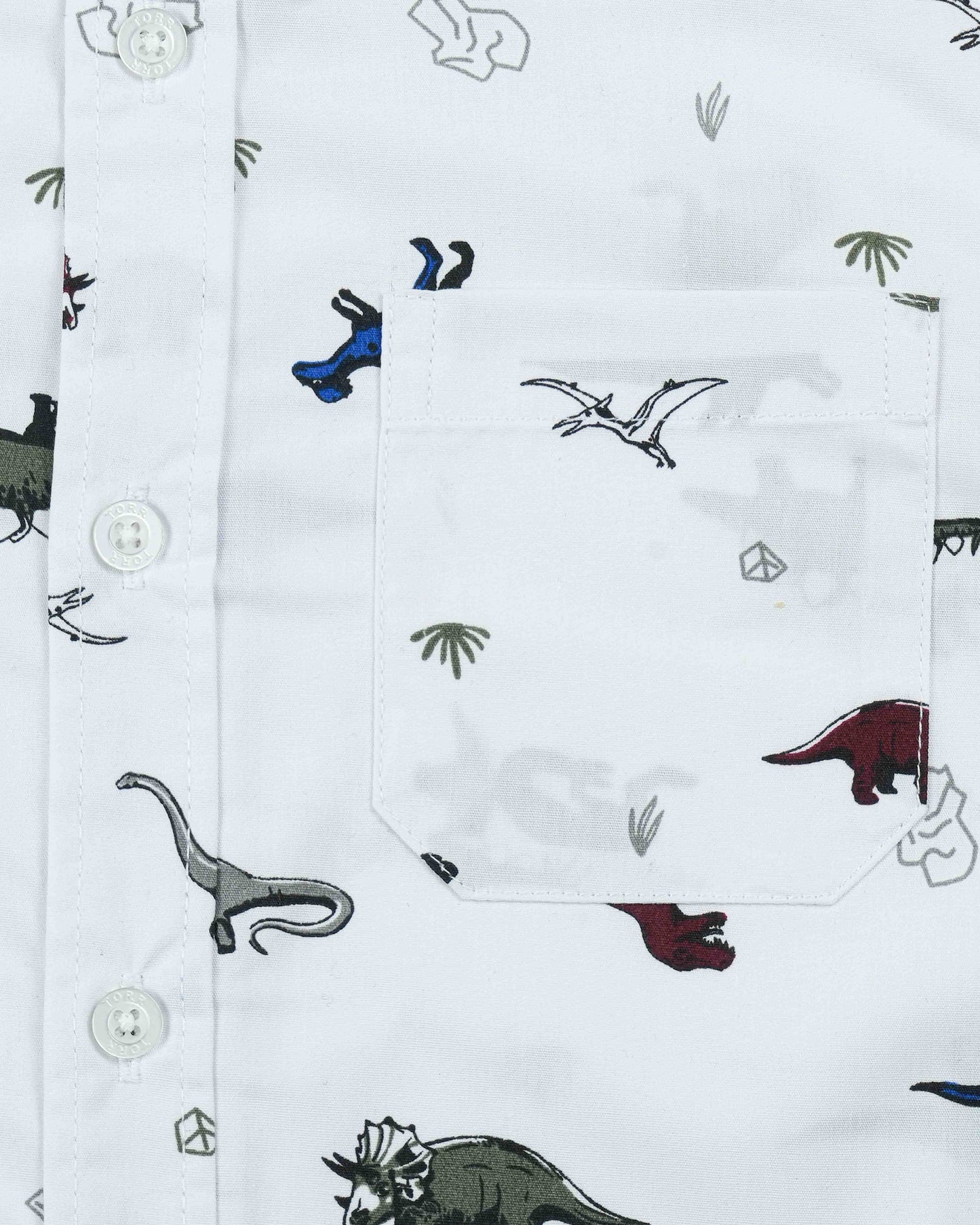 Boys Shirt | White Aop