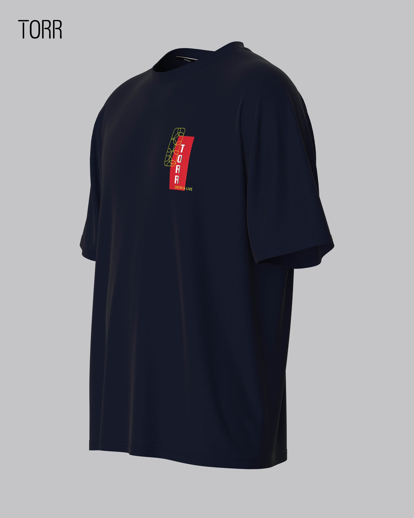 Drop Shoulder T-shirt | M. BLUE