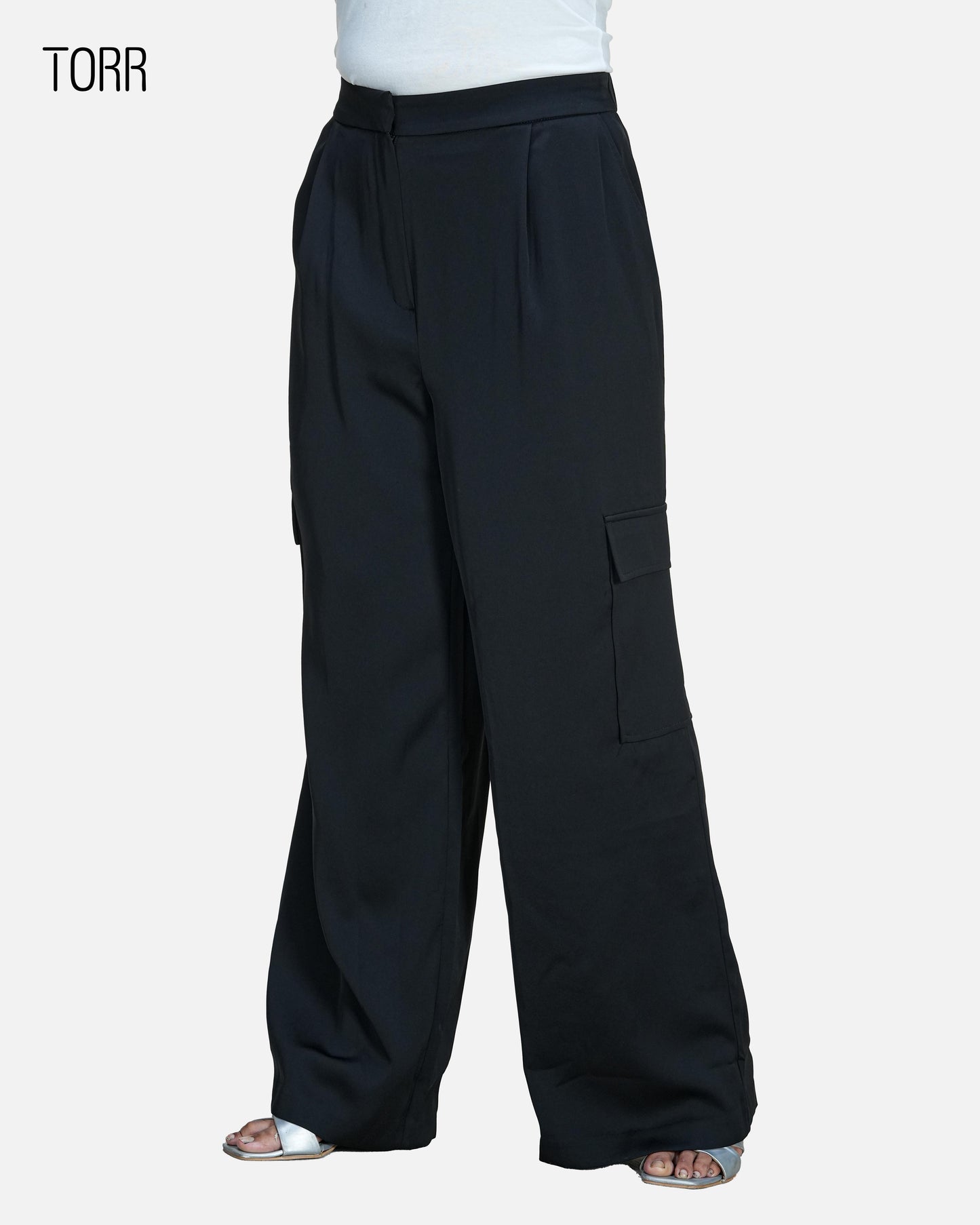 Womens Cargo Pant | Black