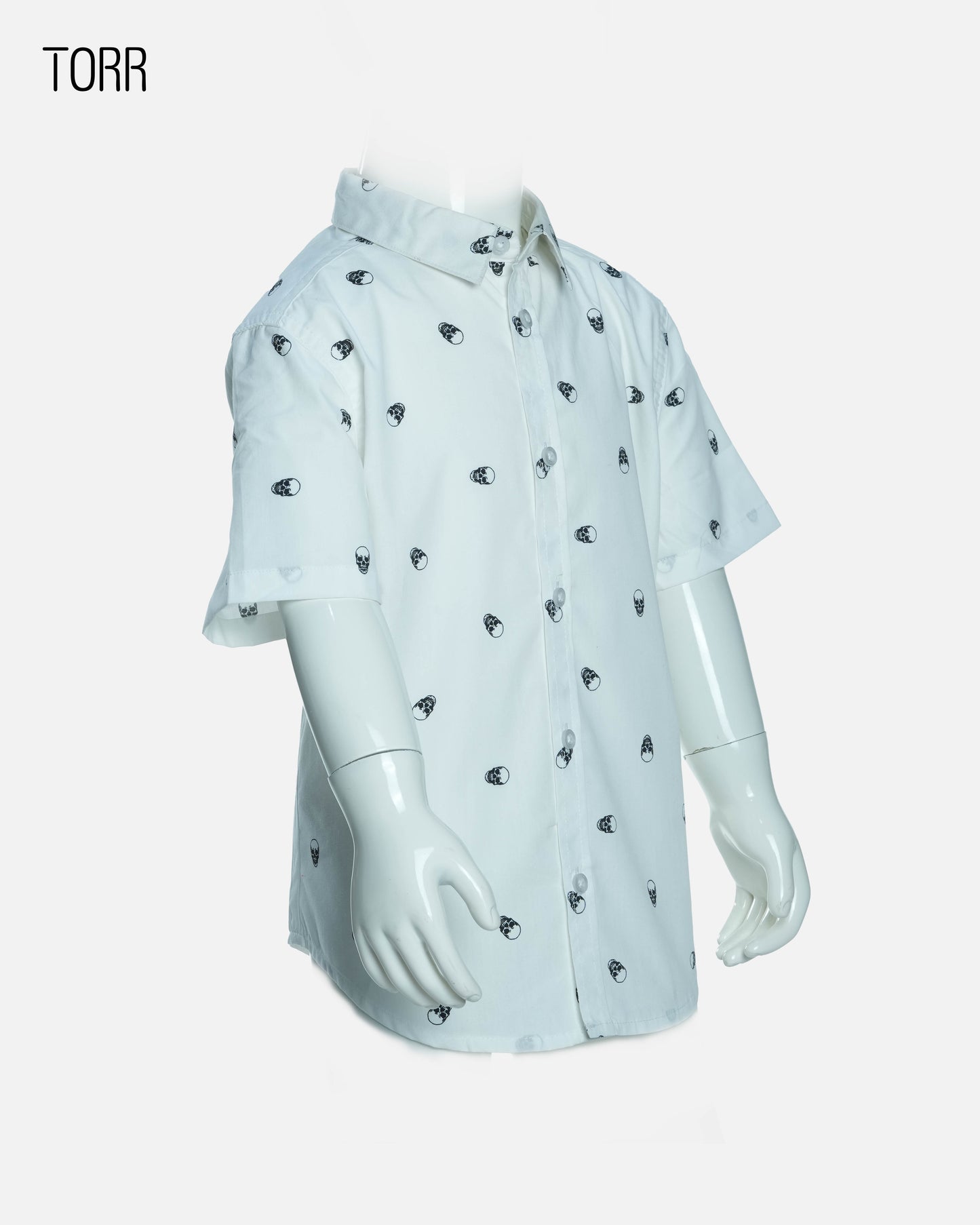 Boys Shirt | White Aop