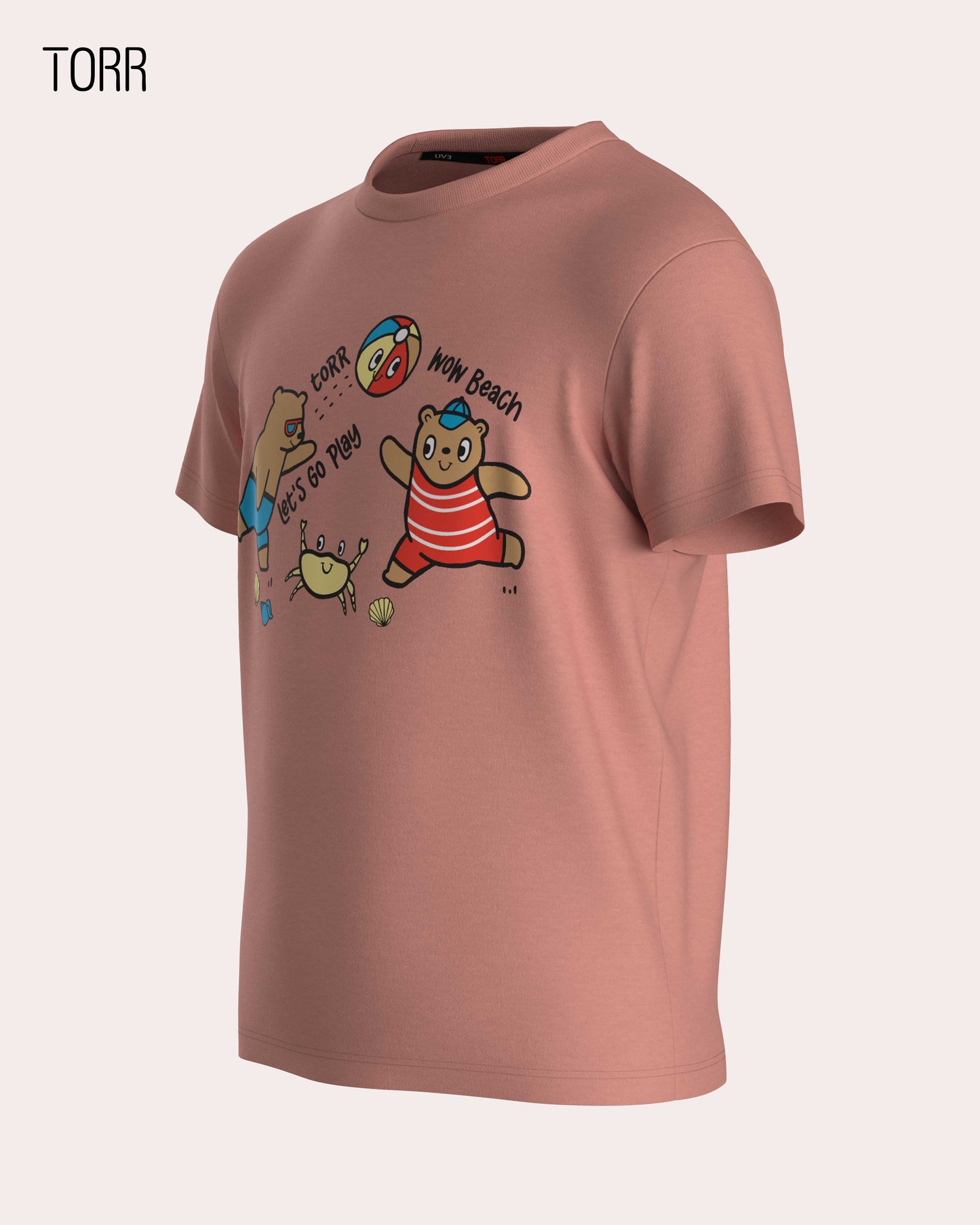 Boys T-shirt | Pink Solid