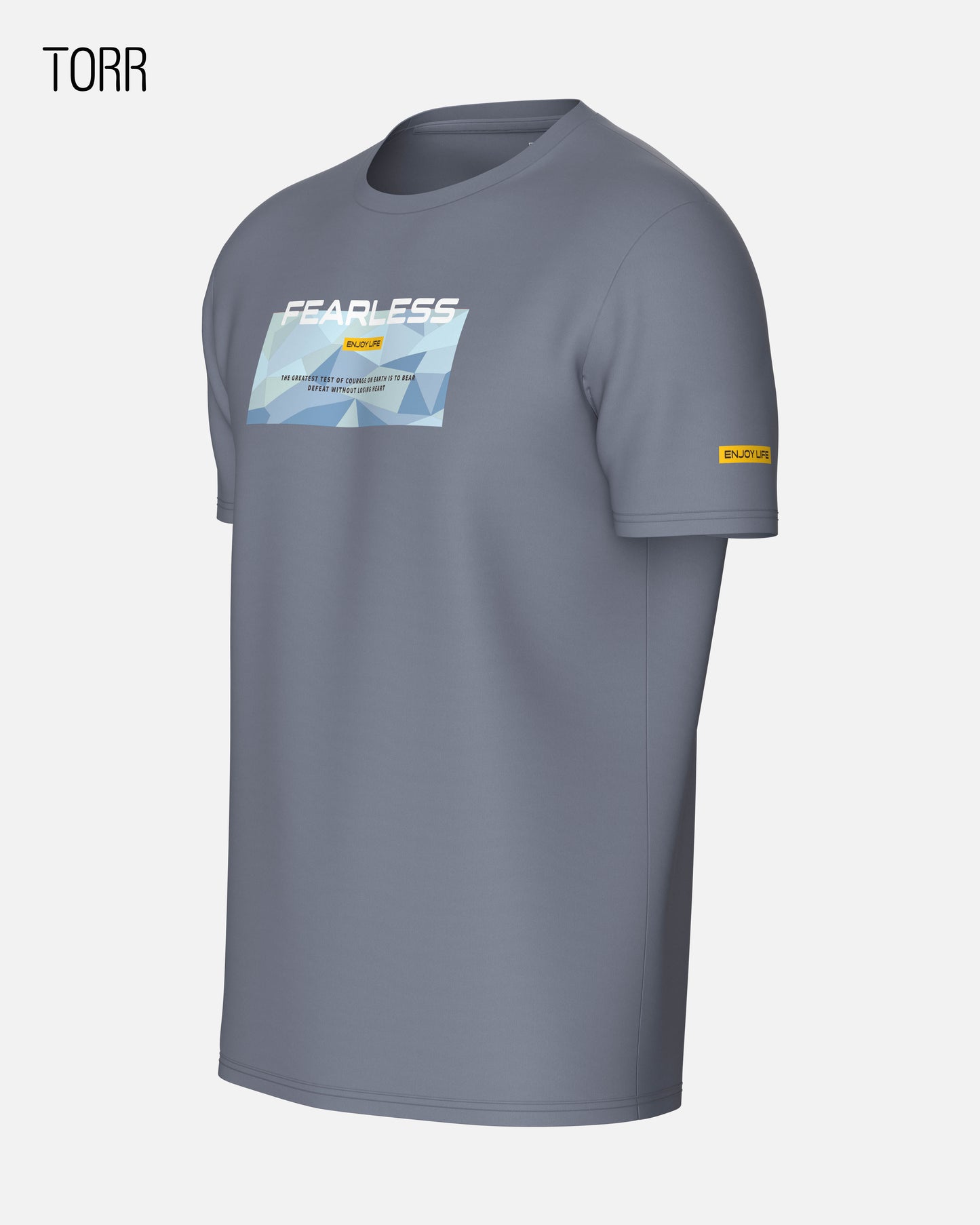 Men's Activewear T-shirt | Light Grey