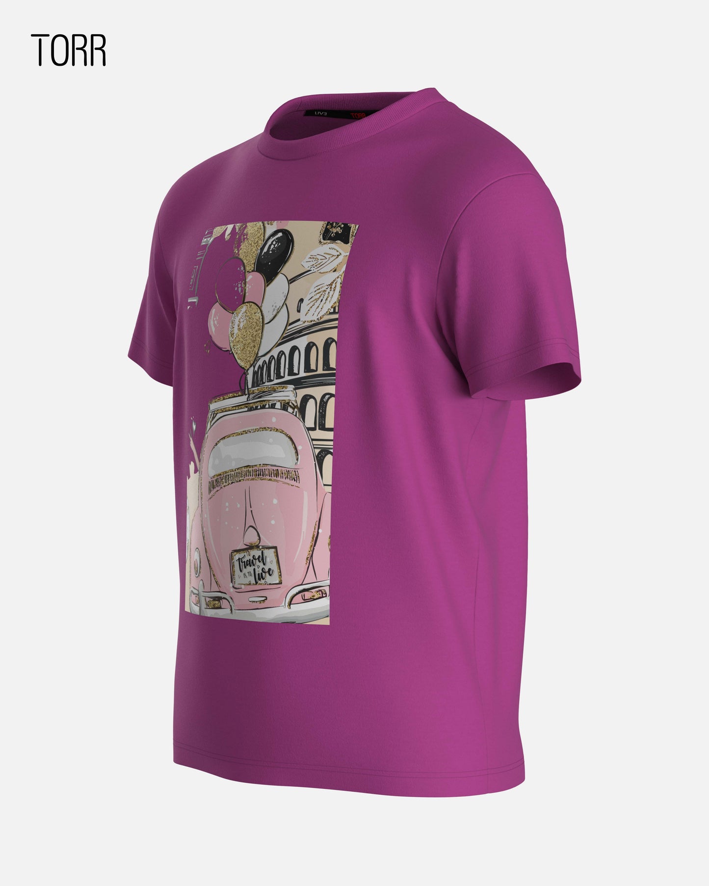 Girl's T-shirt | Purple Orchid