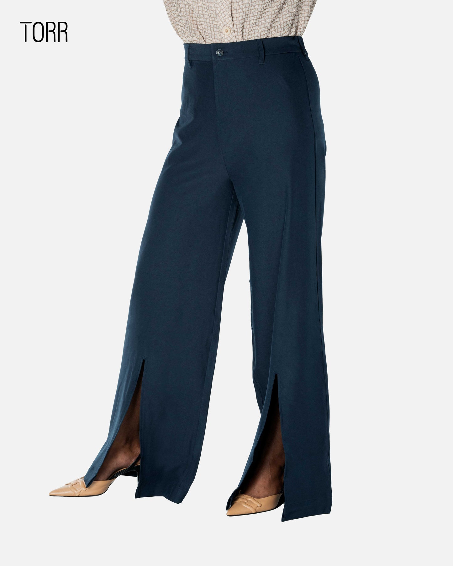 Women’s Wide Leg Pant | Navy