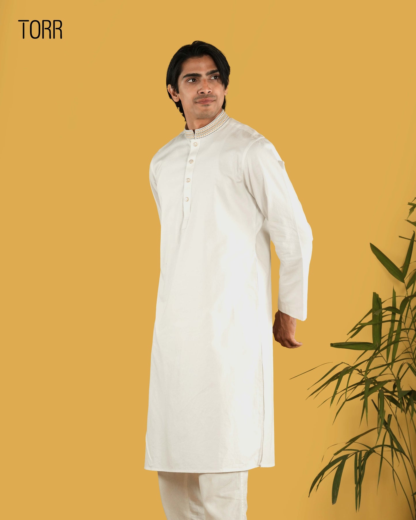 Men's Panjabi | White