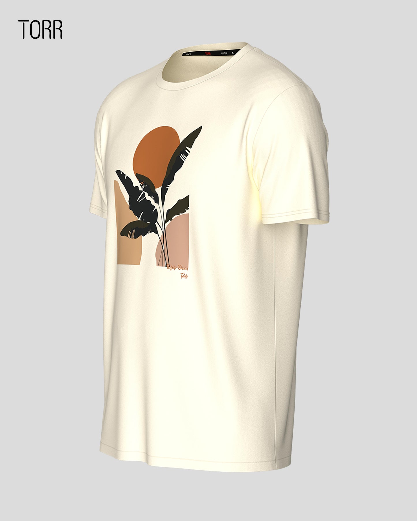 Men's T-shirt | Cream Clipping