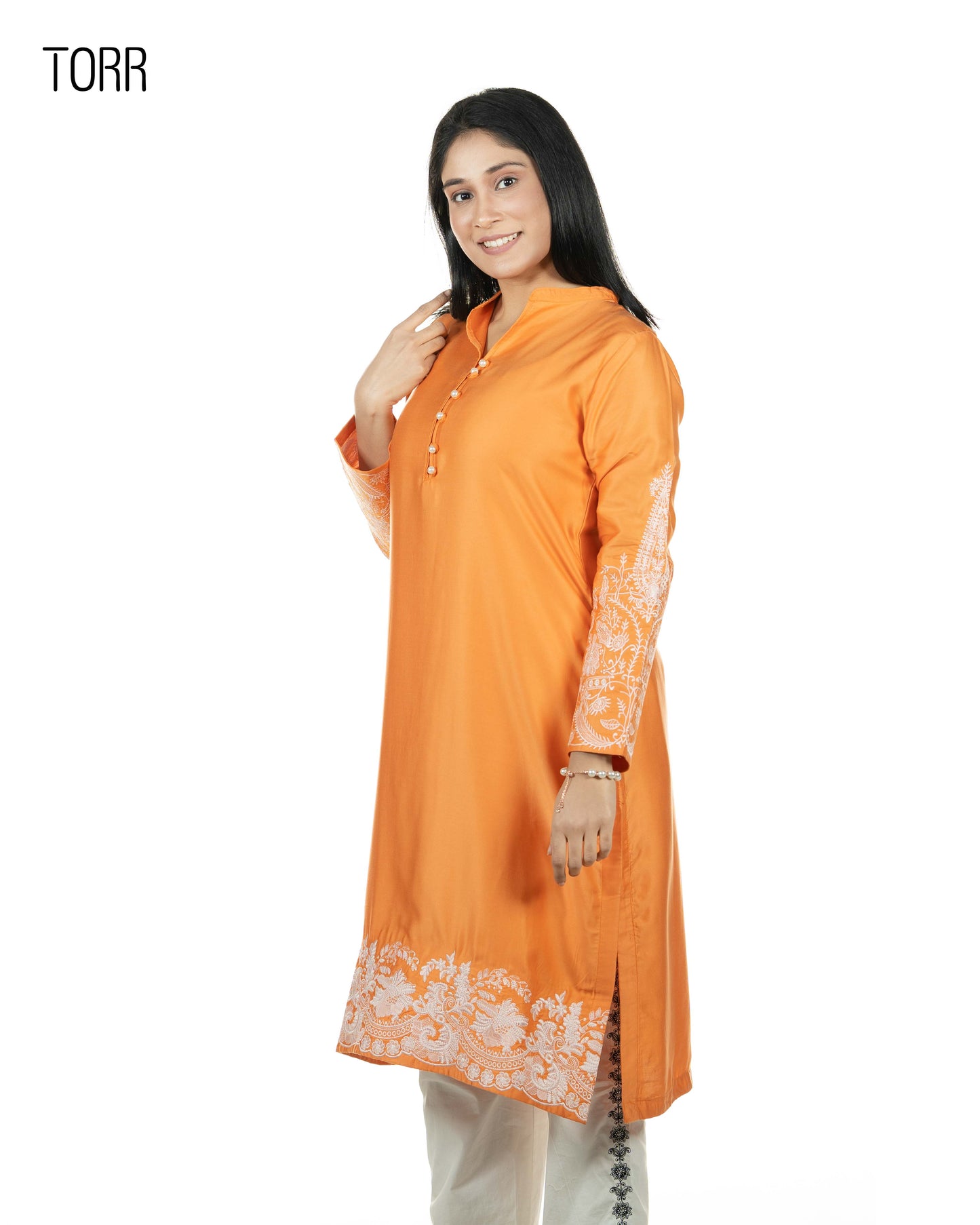 Ethnic Wear (01 Piece Kurti) | Tangerine