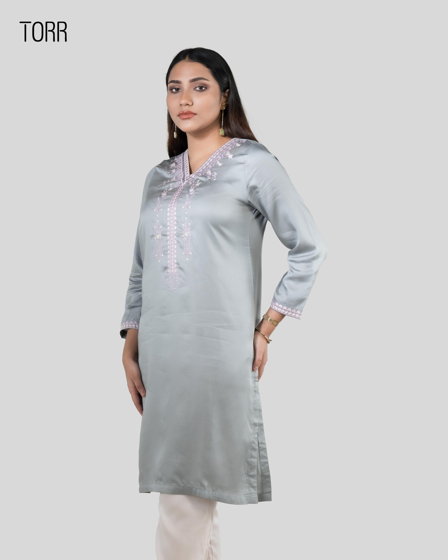 Ethnic Wear (01 Piece Kurti) |  Silver
