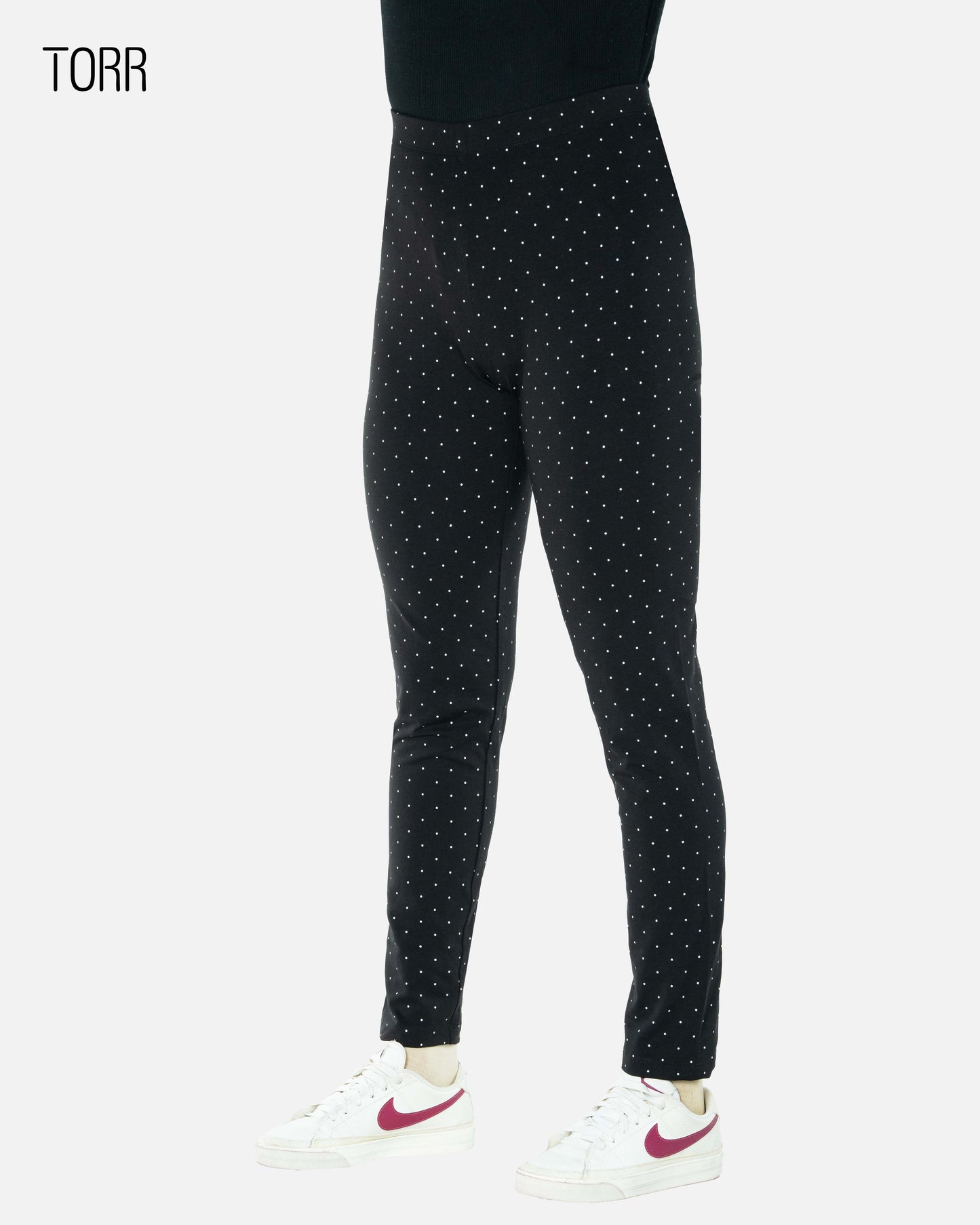 Women's Leggings | BLACK DOT AOP