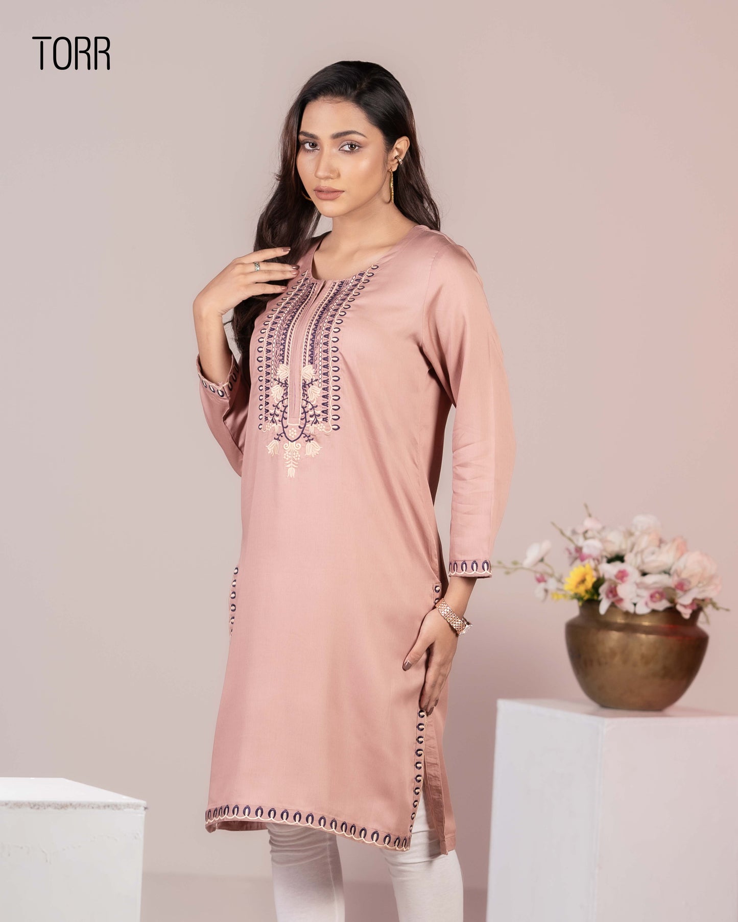 Ethnic Wear (01 Piece Kurti) | ASH ROSE