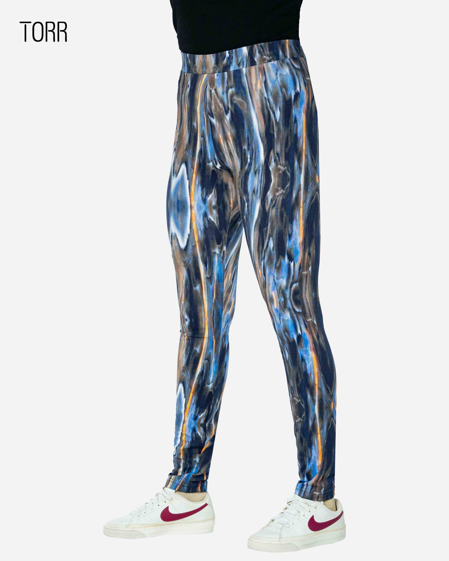 Women's Leggings | NAVY BEIGE