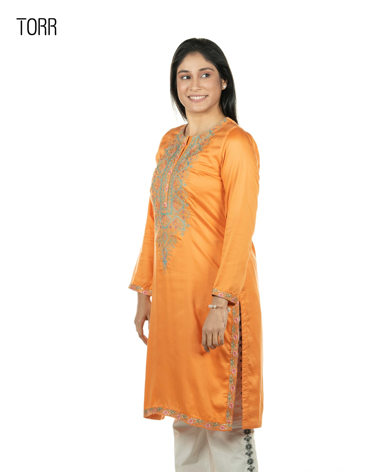 Ethnic Wear (01 Piece Kurti) | Tangerine