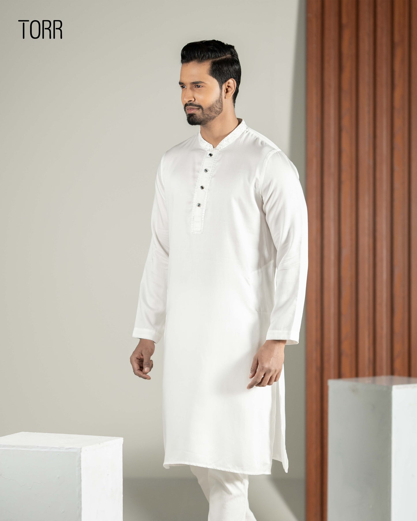 Men's Panjabi | White