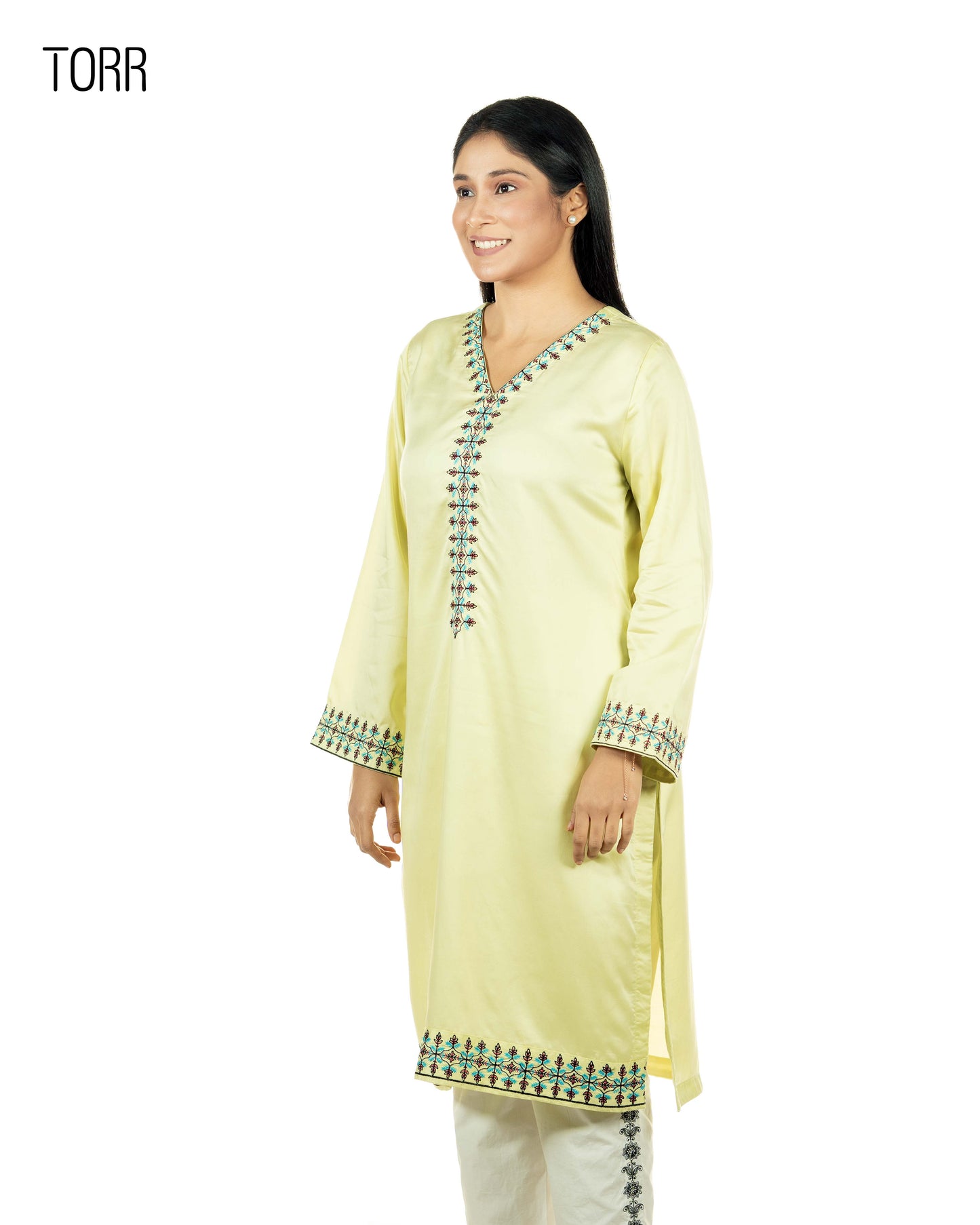 Ethnic Wear (01 Piece Kurti) | Lime