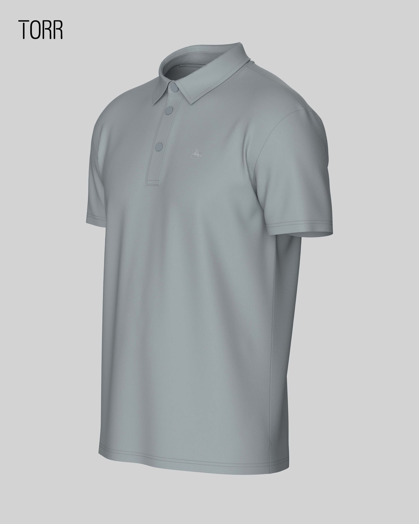 Technical Polo | Light Grey
