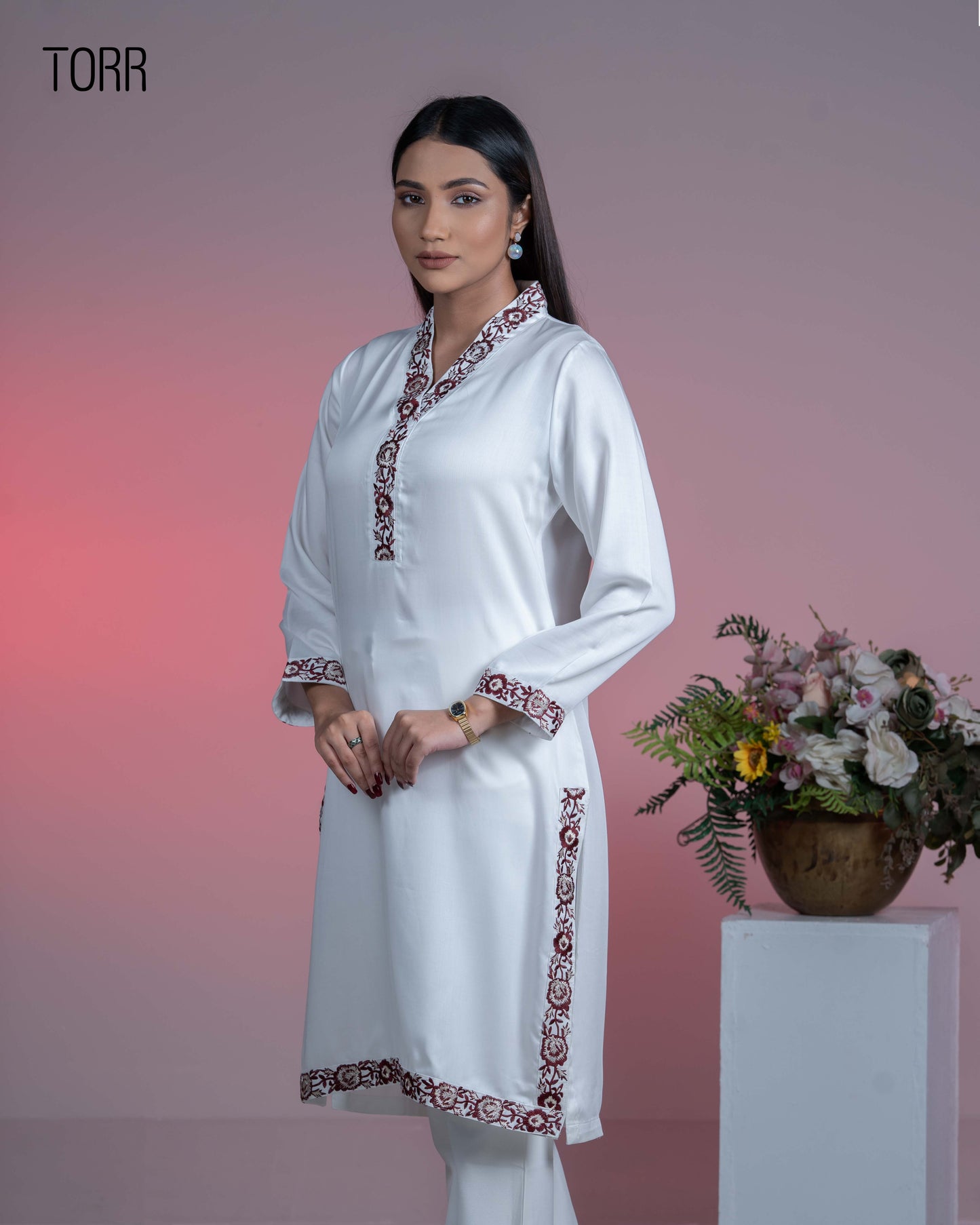 Ethnic Wear (01 Piece Kurti) | Off White