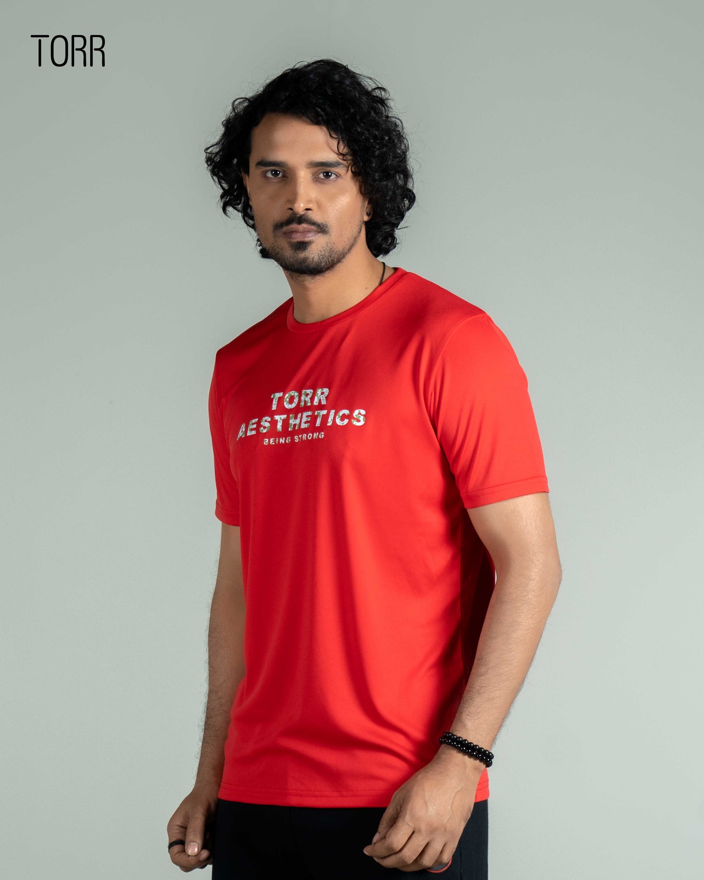 Men's Activewear T-shirt | Red