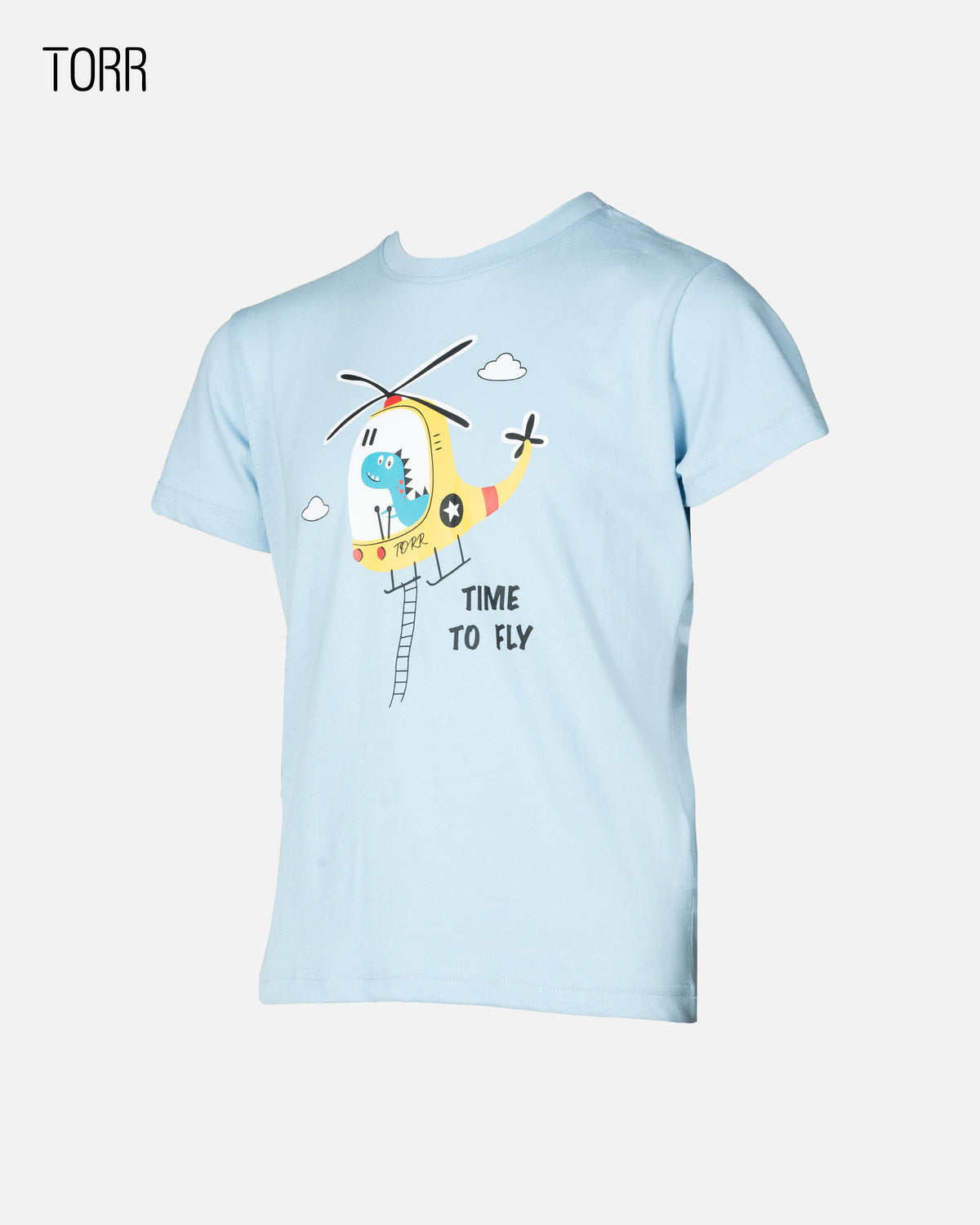 Boy's S/S T-Shirt | Blue Solid