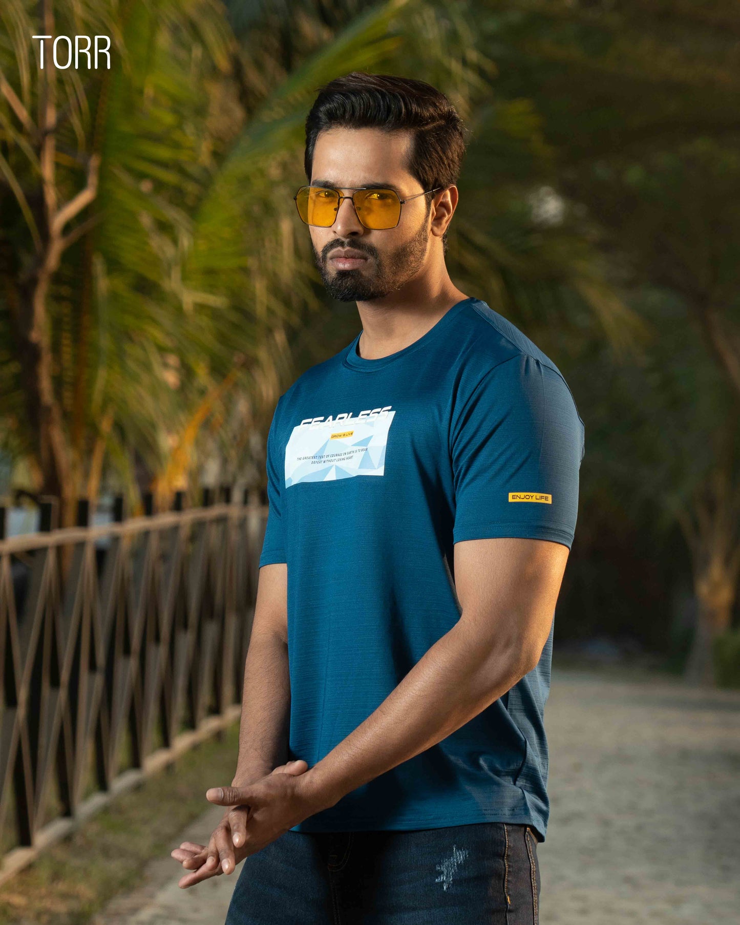 Men's Activewear T-shirt | Teal