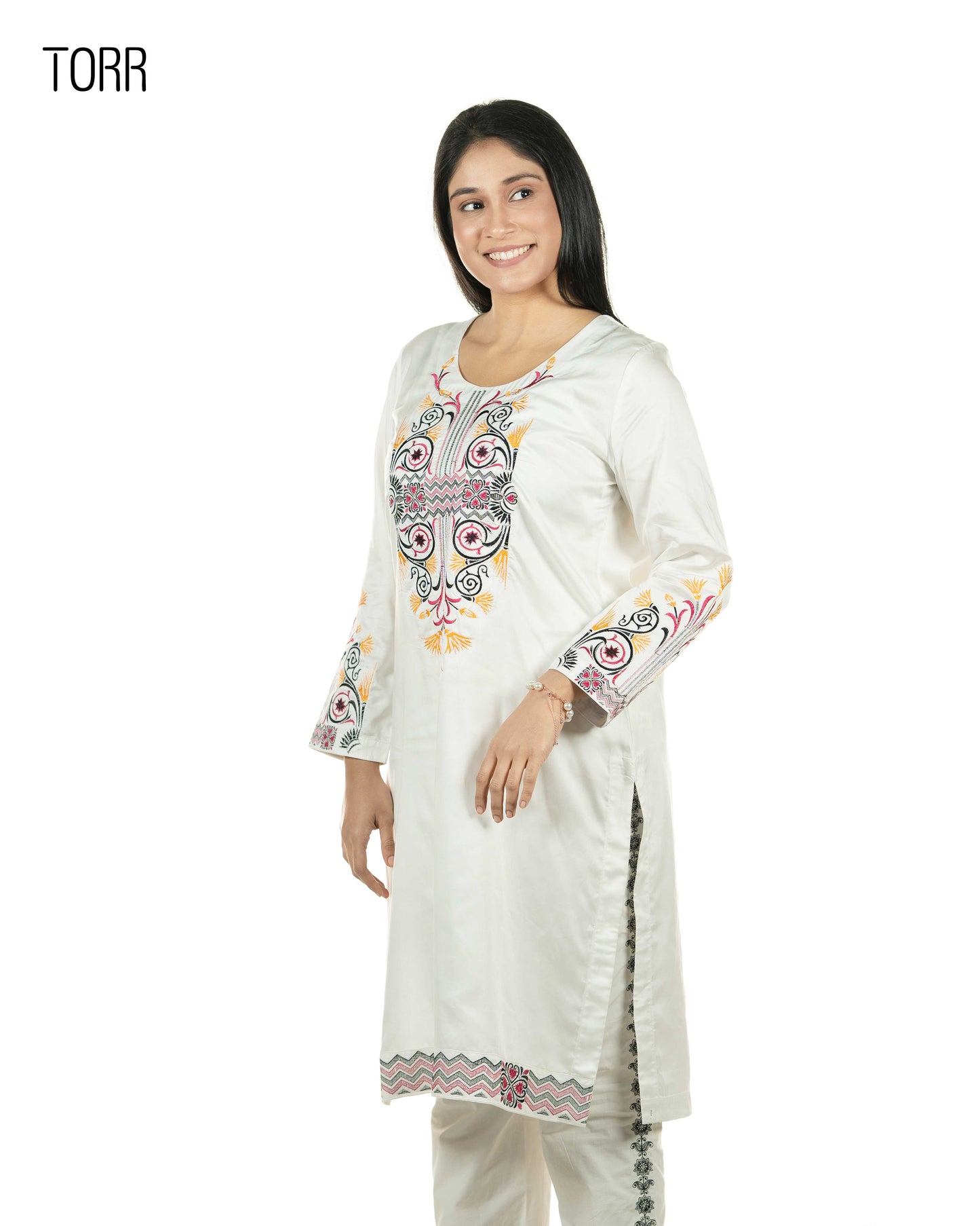 Ethnic Wear (01 Piece Kurti) | Off White
