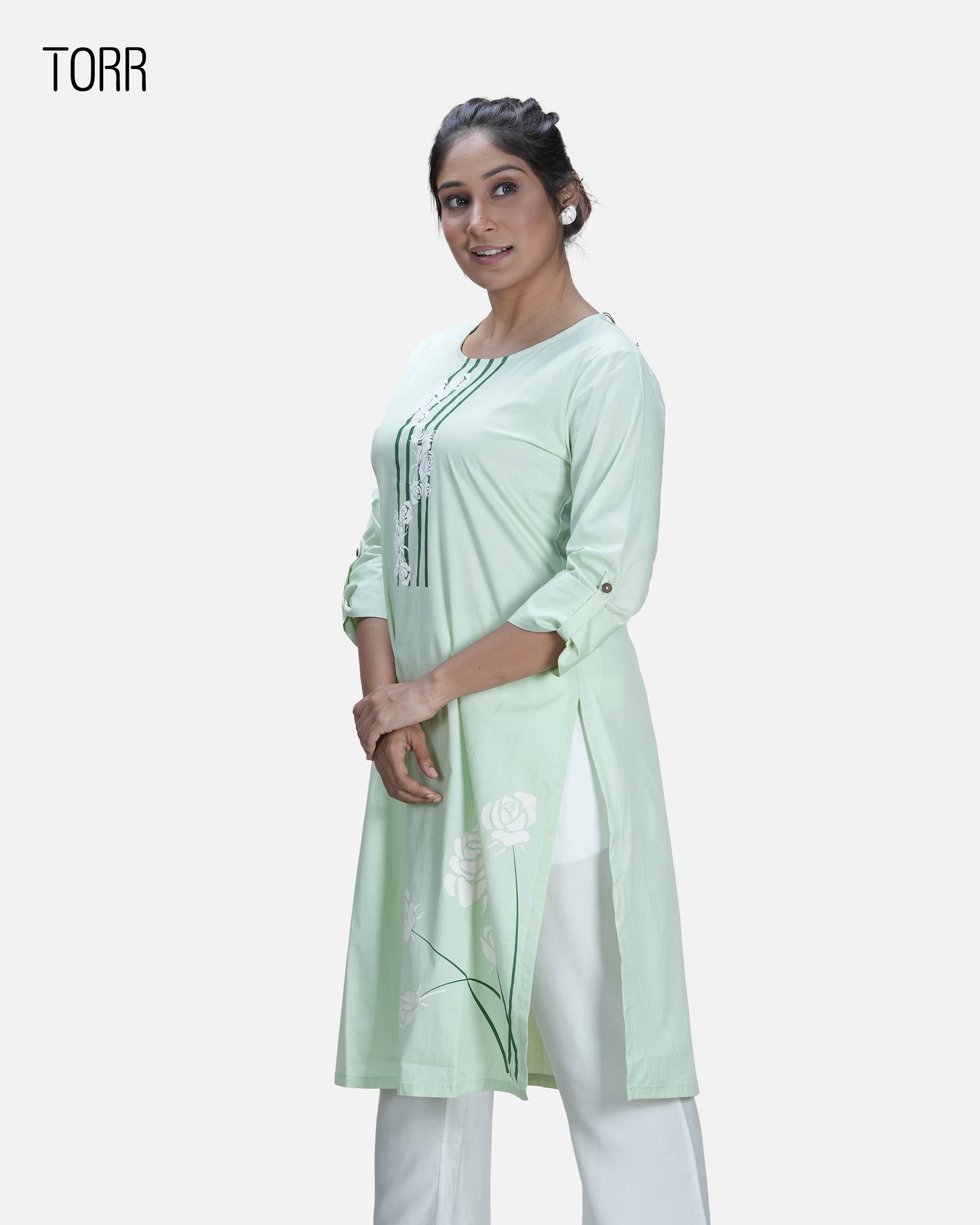 Ethnic Wear (01 Piece Kurti) | Light Green