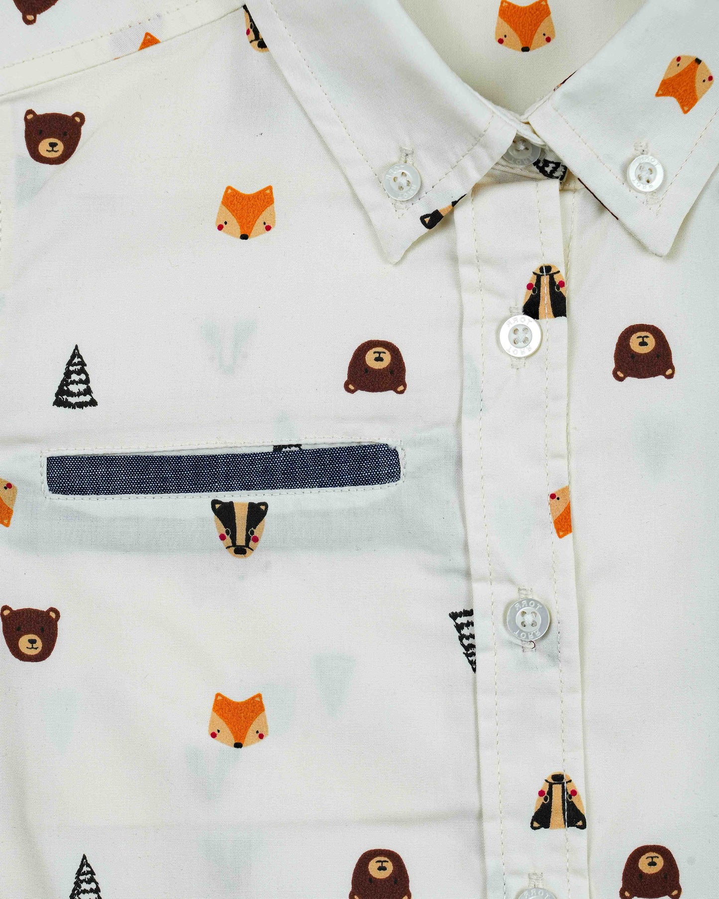 Boys Shirt | Aop Woven Poplin