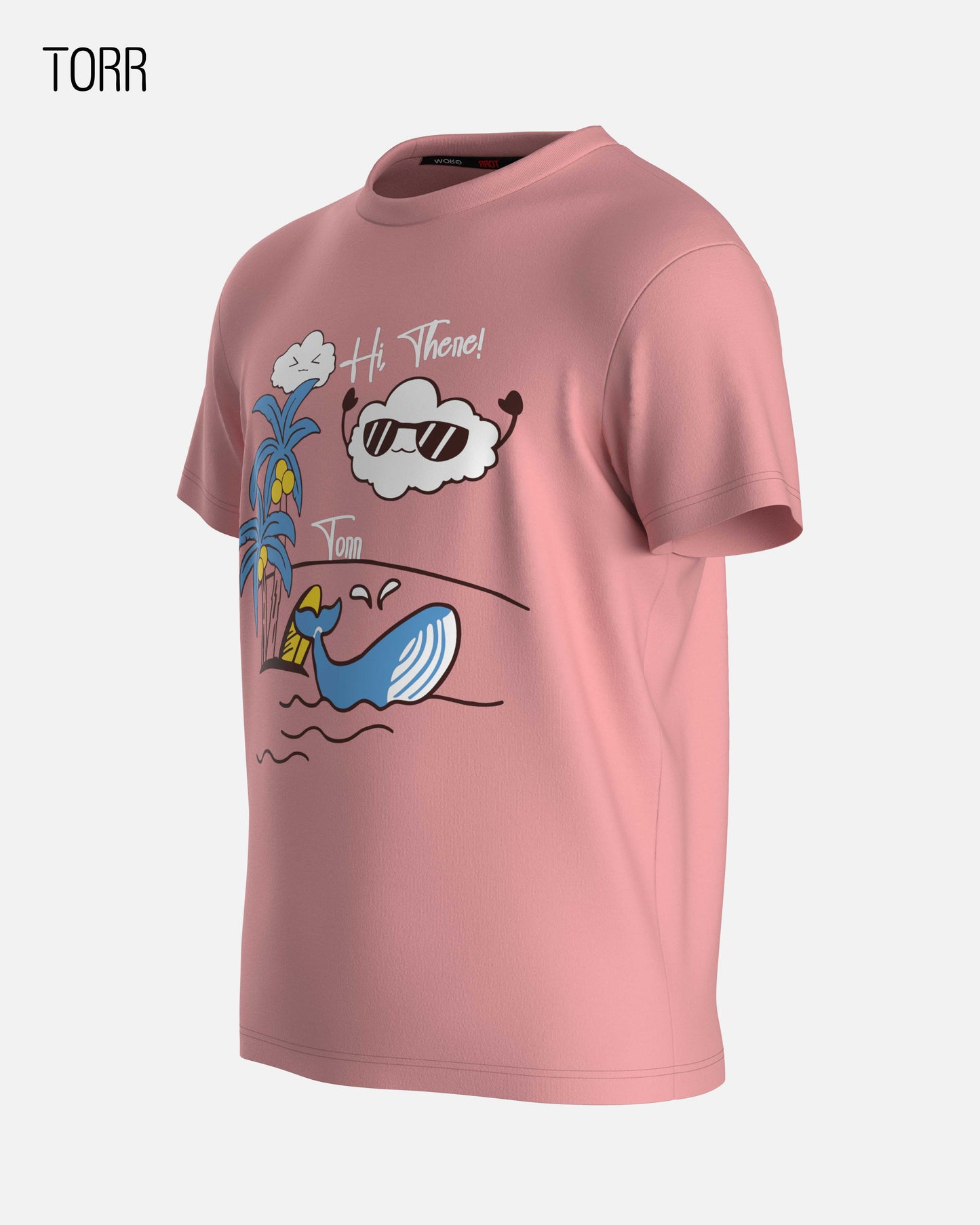 Boys T-shirt | Pink Solid