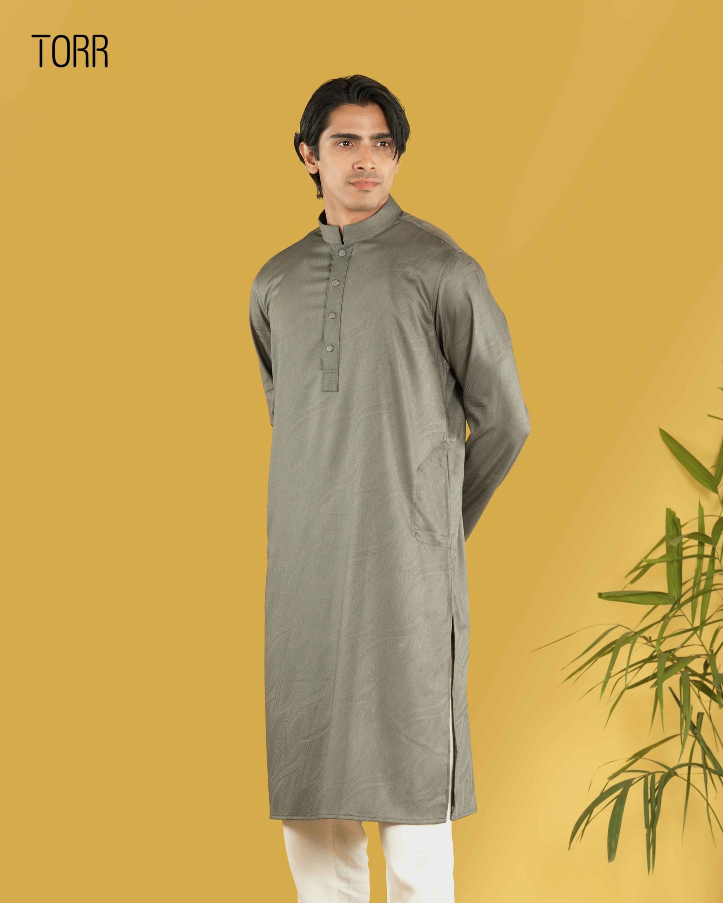 Men's Panjabi | Olive