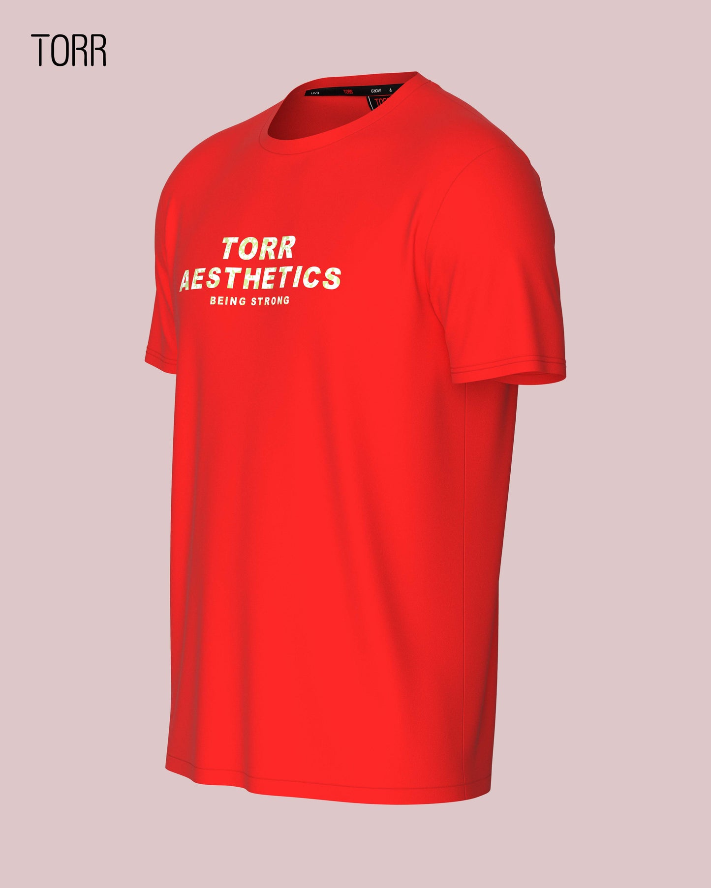Men's Activewear T-shirt | Red
