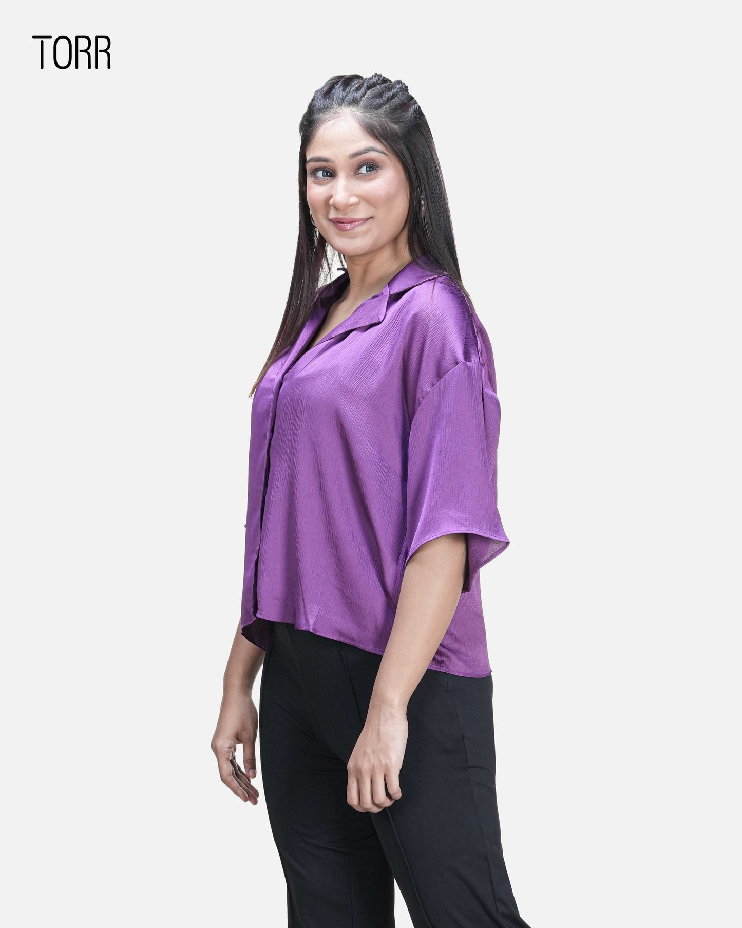 Women's Crop Top | Purple