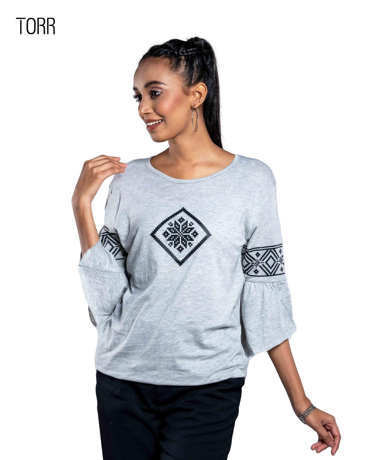 Women's Top | Grey