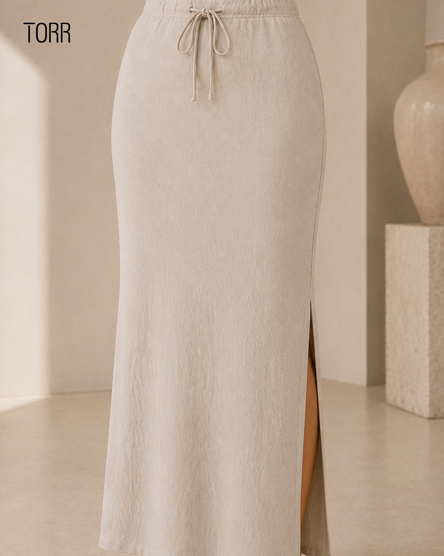 Womens Skirt | Beige