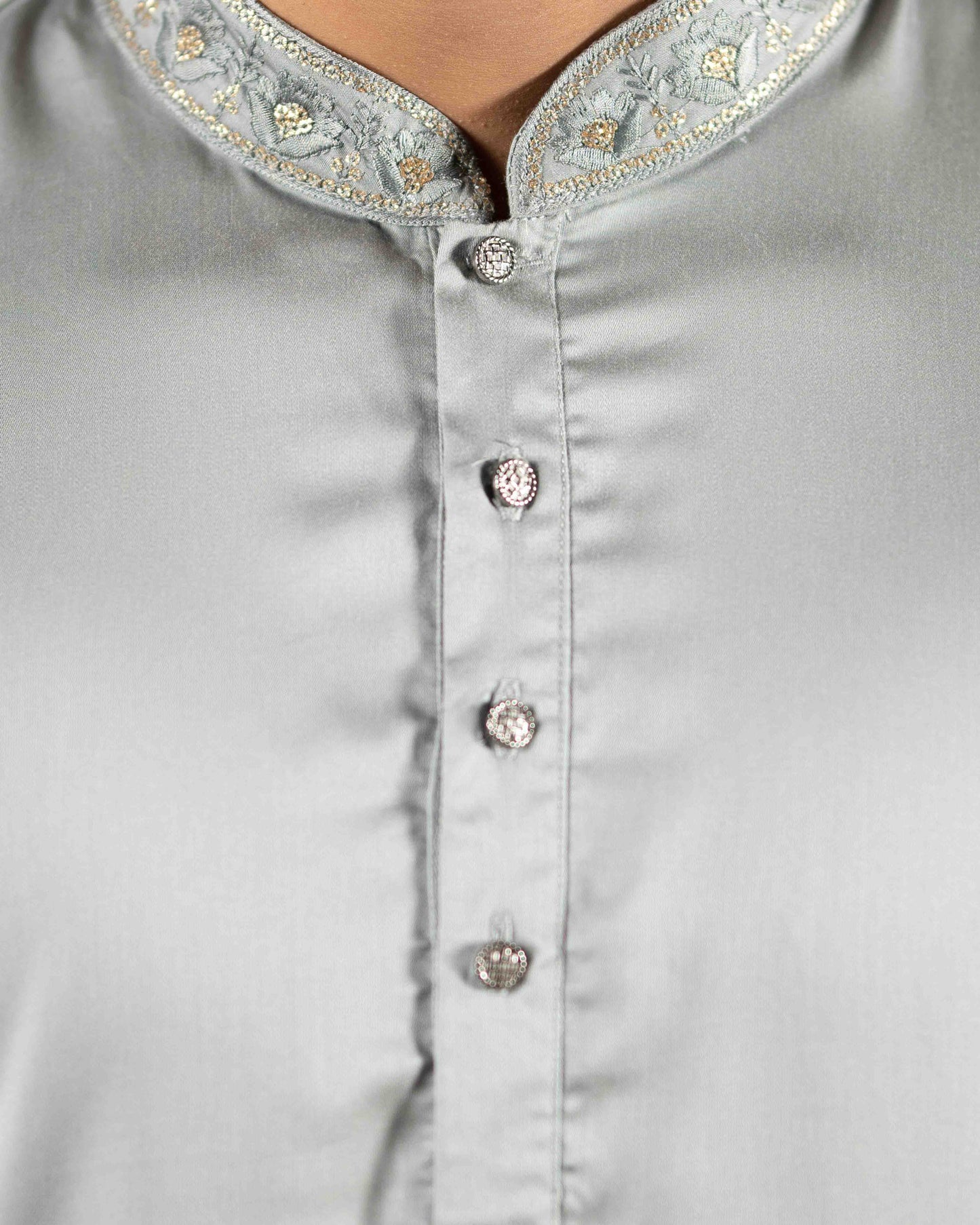 Men's Panjabi | Silver