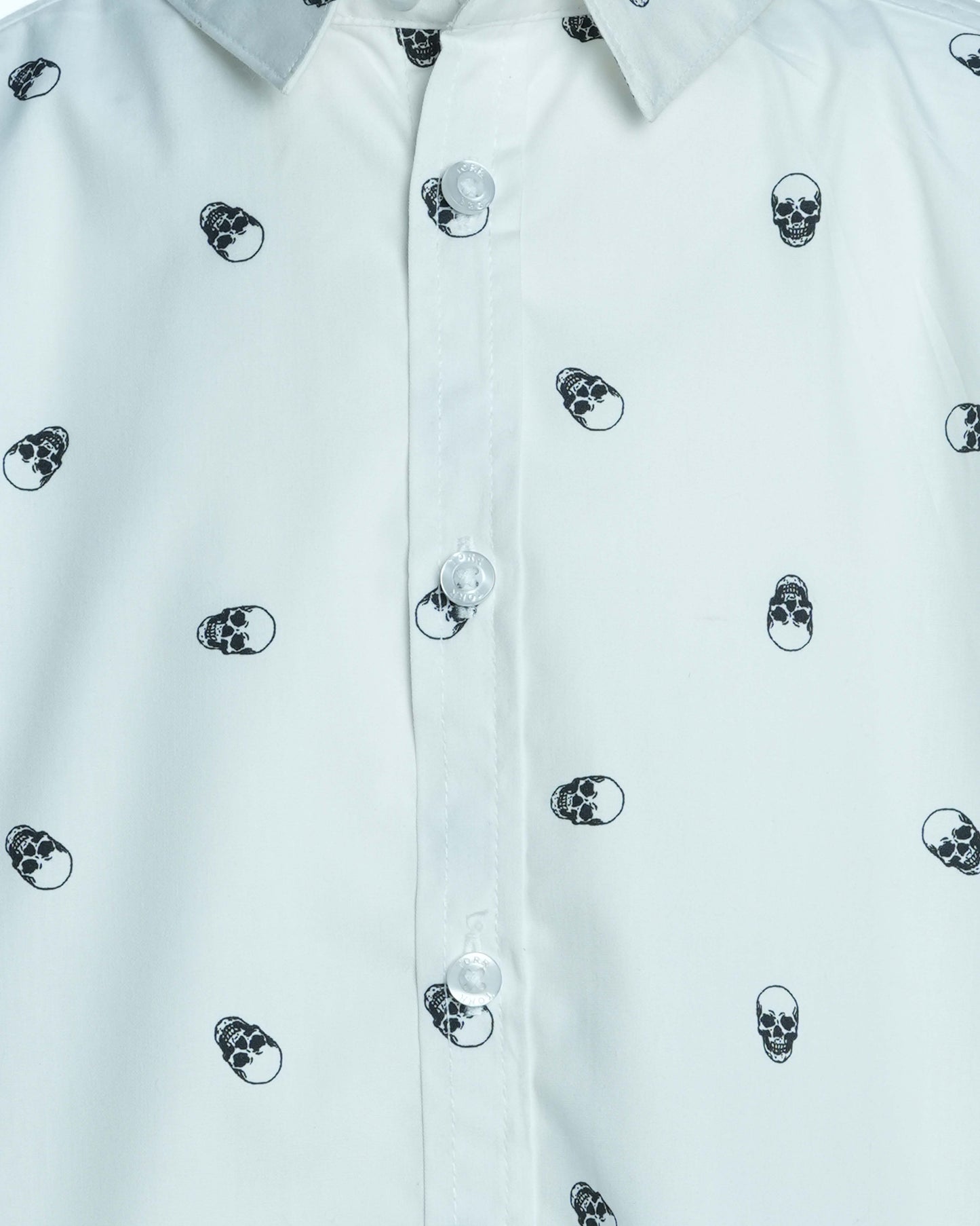 Boys Shirt | White Aop