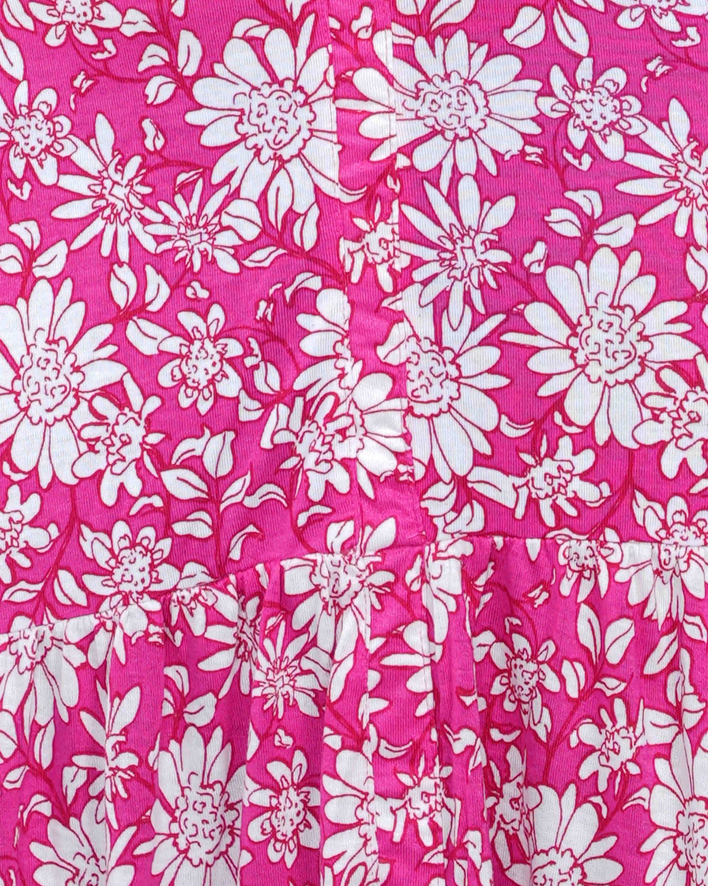 Women's Long Top | Flower Aop