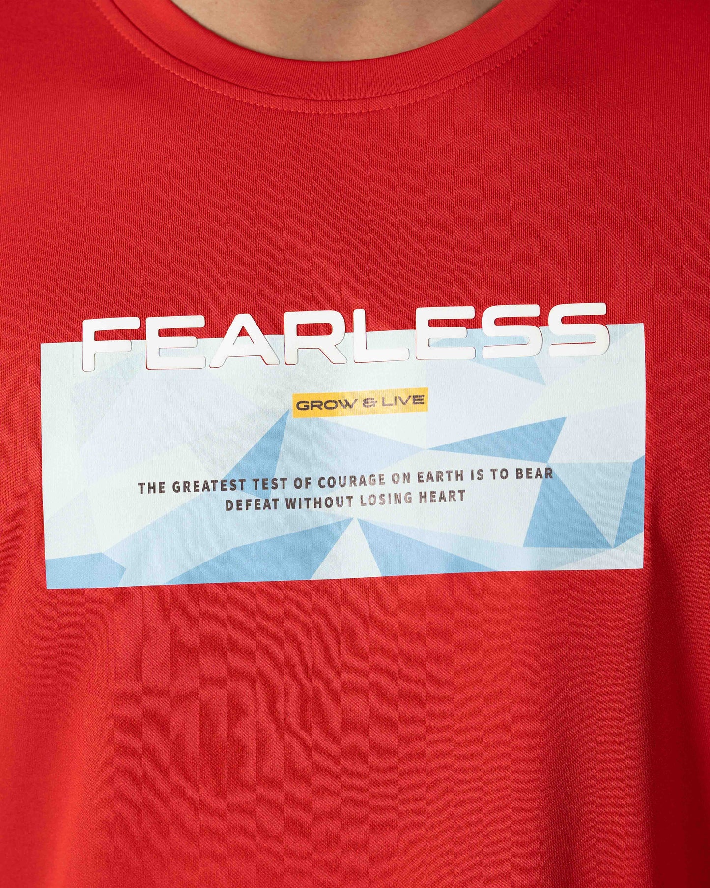Men's Activewear T-shirt | Red