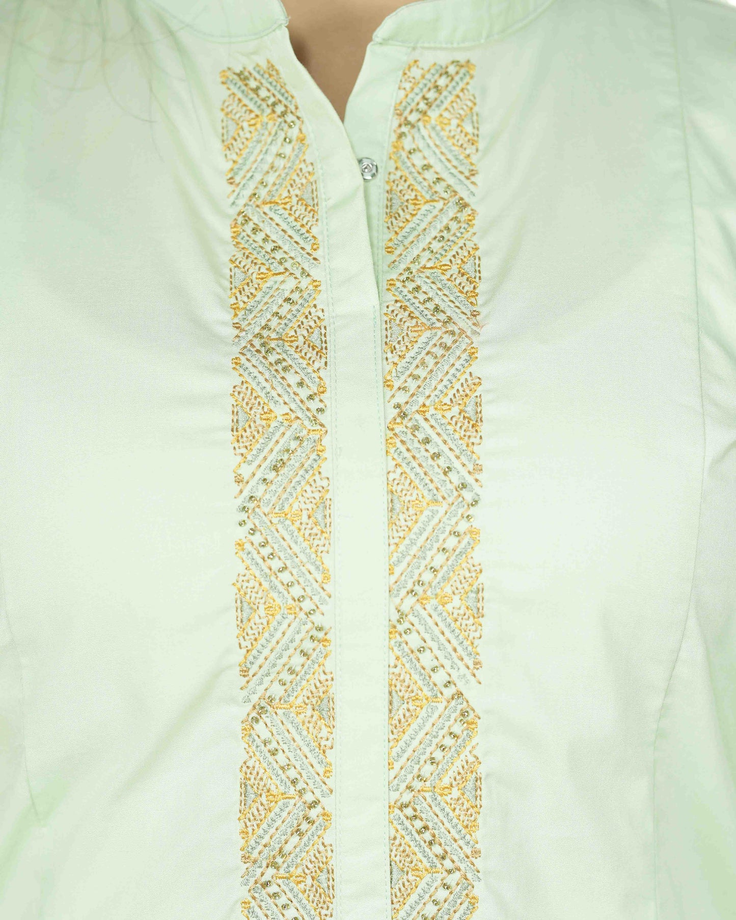 Ethnic Wear (01 Piece Kurti) | LIGHT GREEN