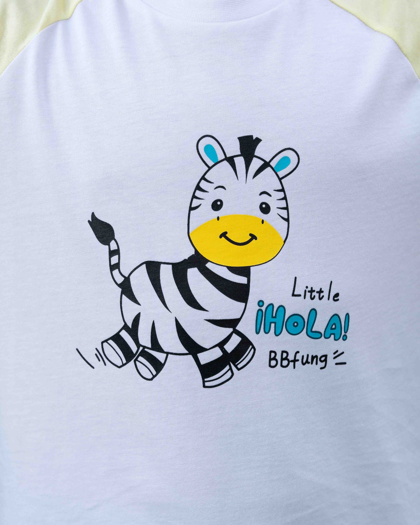 Boys T-shirt | WHITE & LEMON GLOW