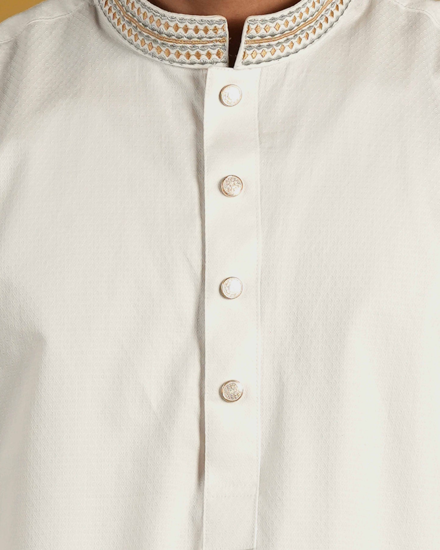 Men's Panjabi | White