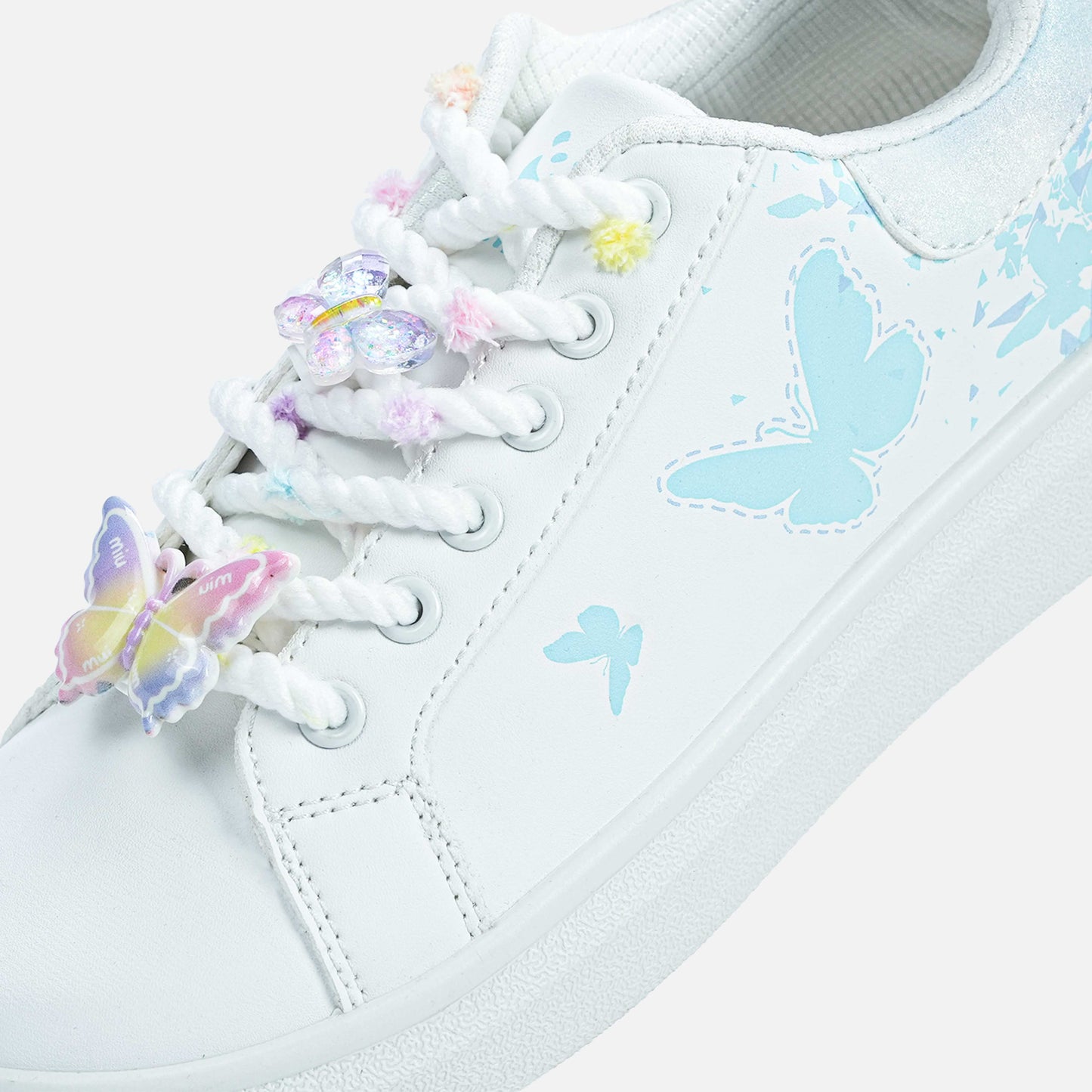 Panda Women’s Casual Sneaker | White Blue