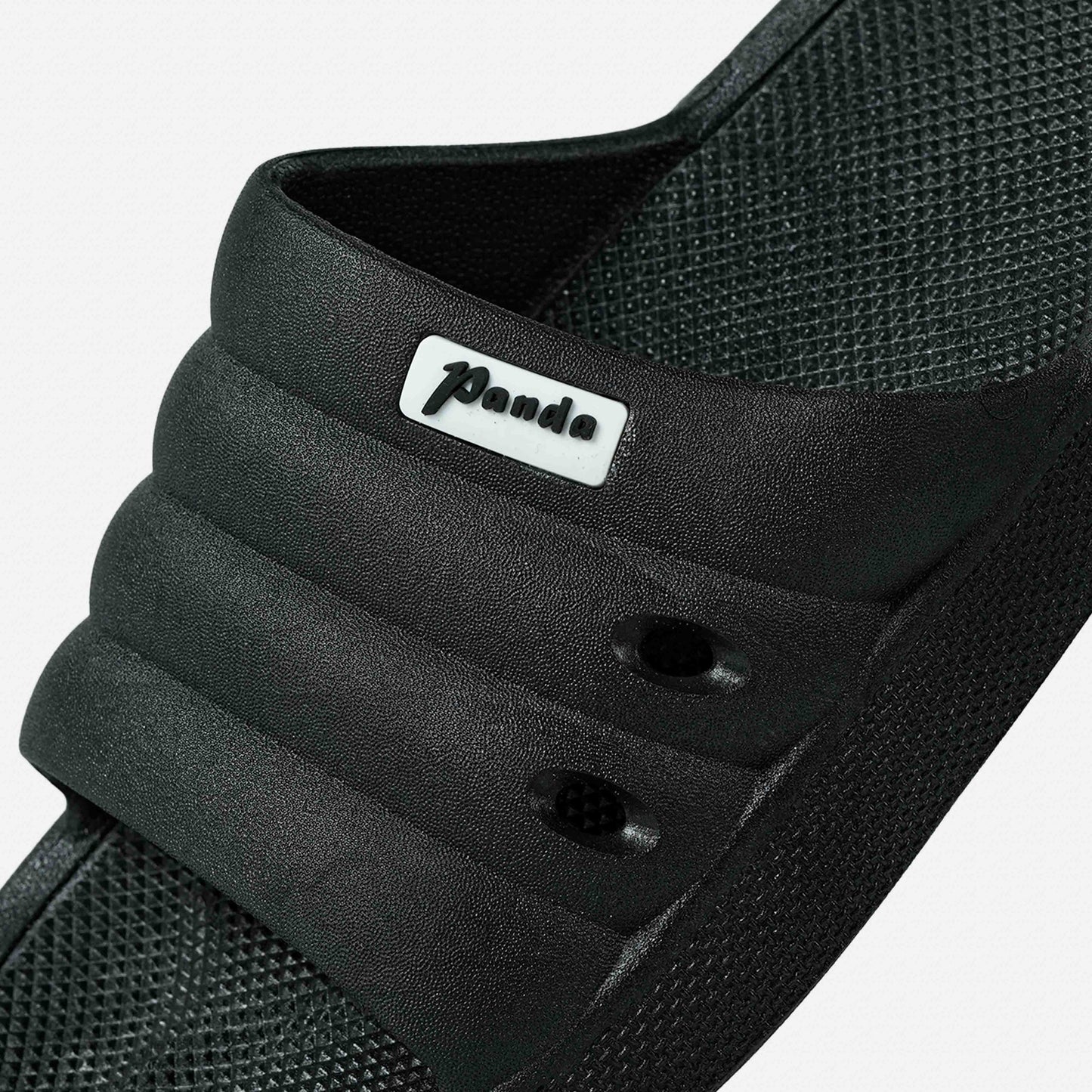 Panda Men's Slide Sandal | Black White