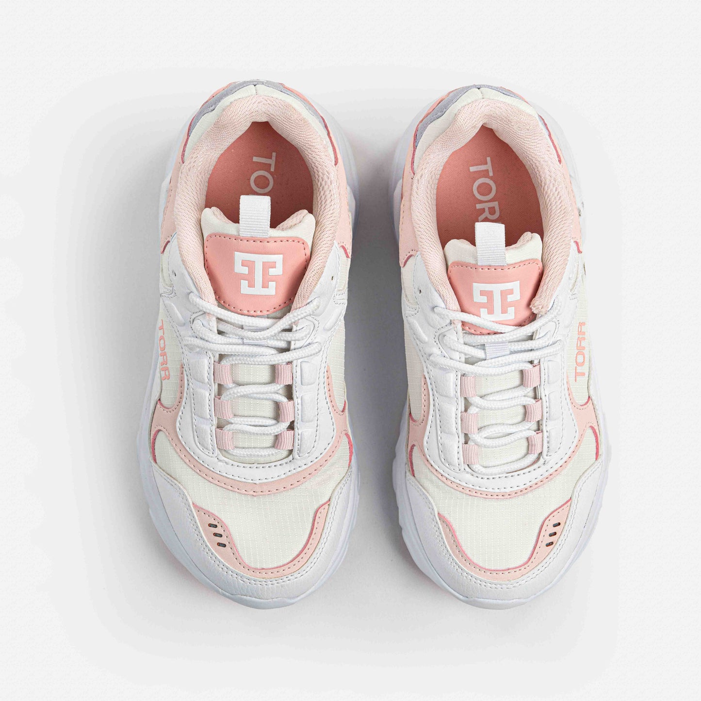 Torr Women’s Sports Shoe | White Mauve