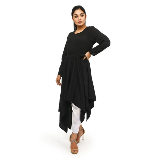 Women's Long Tunic | Black