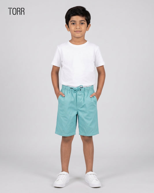 Boys Shorts |Aqua