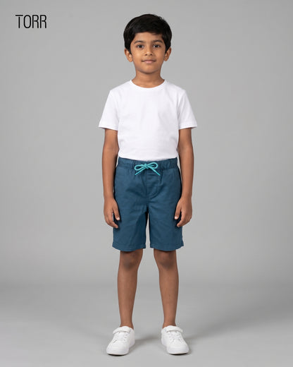 Boys Shorts | Teal Blue