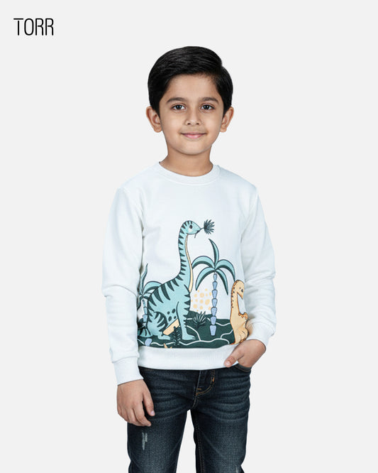 Boy's Sweatshirt | White